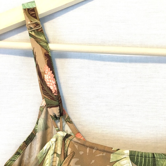 Tommy Bahama 100% Silk Slip Dress Tropical Floral - Picture 8 of 8